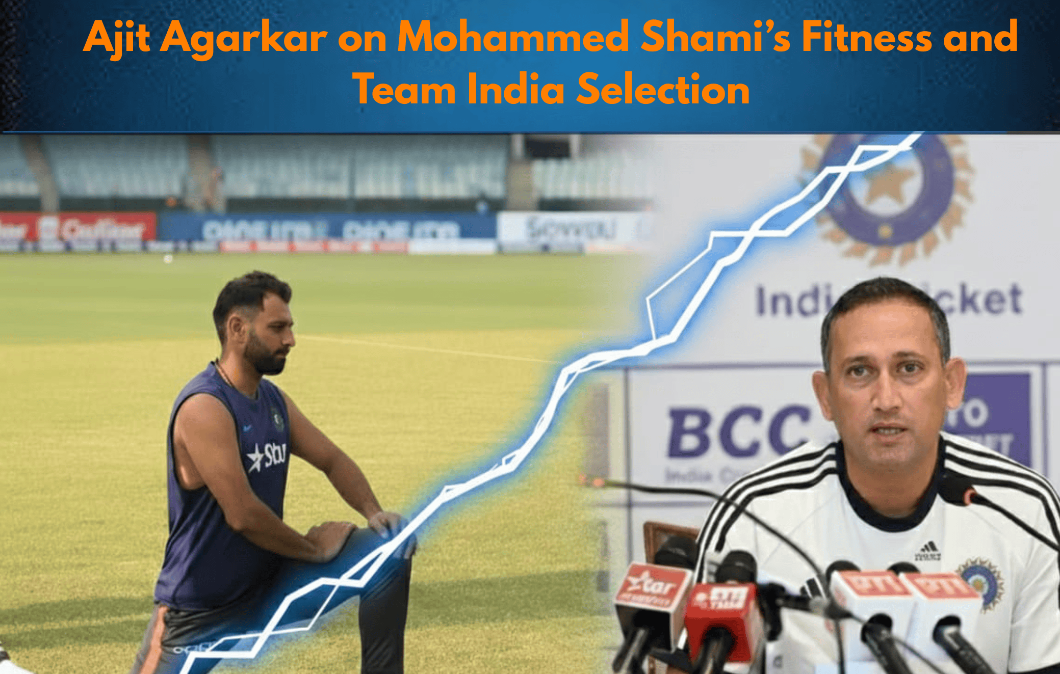 Ajit Agarkar on Mohammed Shami