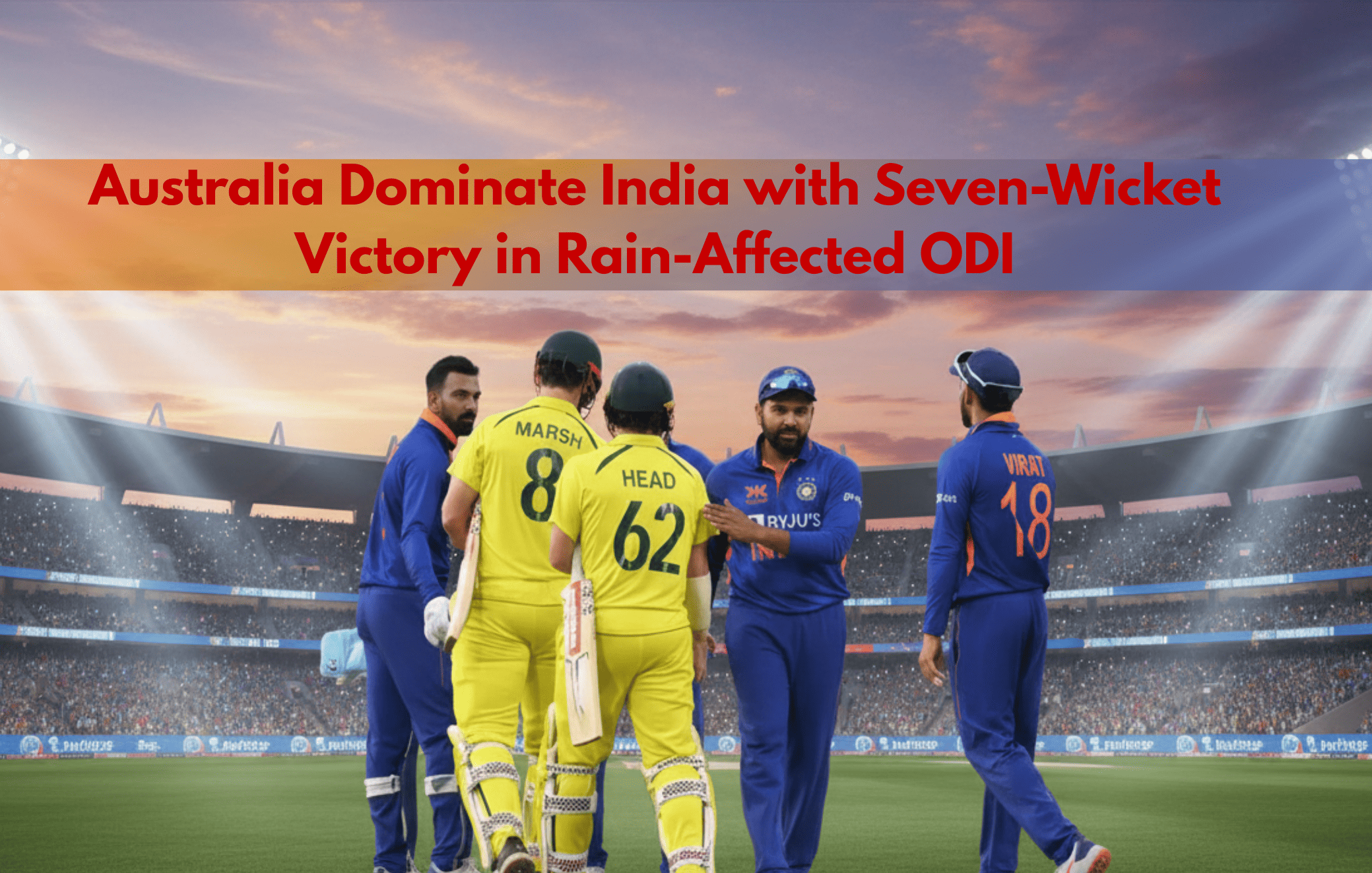 Australia vs India 1st ODI Perth 2025