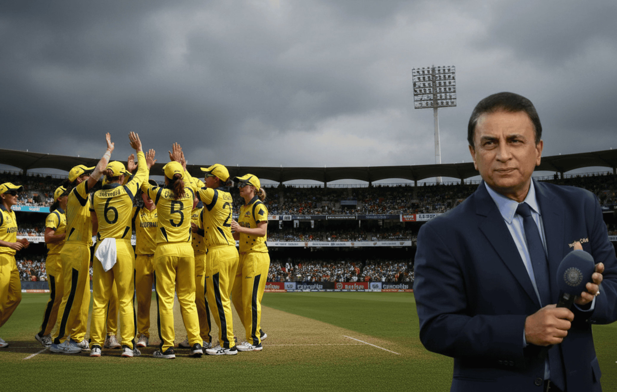 Gavaskar Reaction to Australian Women Cricketers Incident