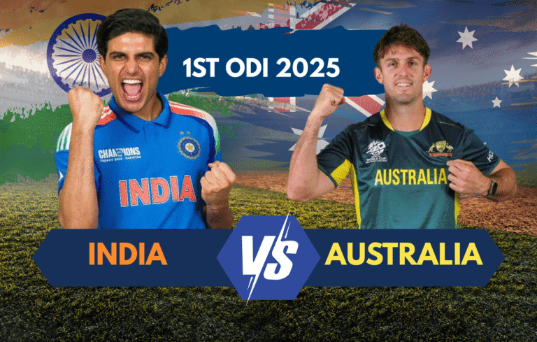 India vs Australia 1st ODI