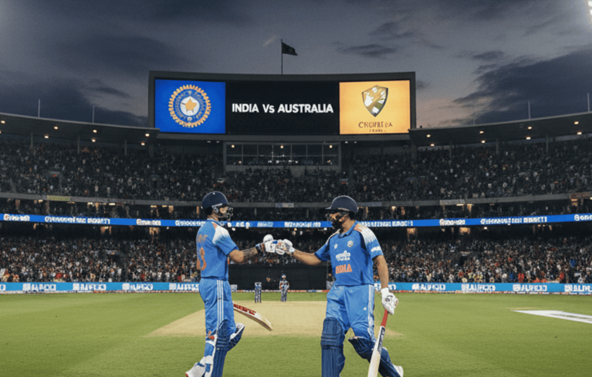 Rohit and Kohli Final Australian Stand