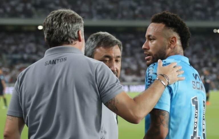Neymar Referee Altercation