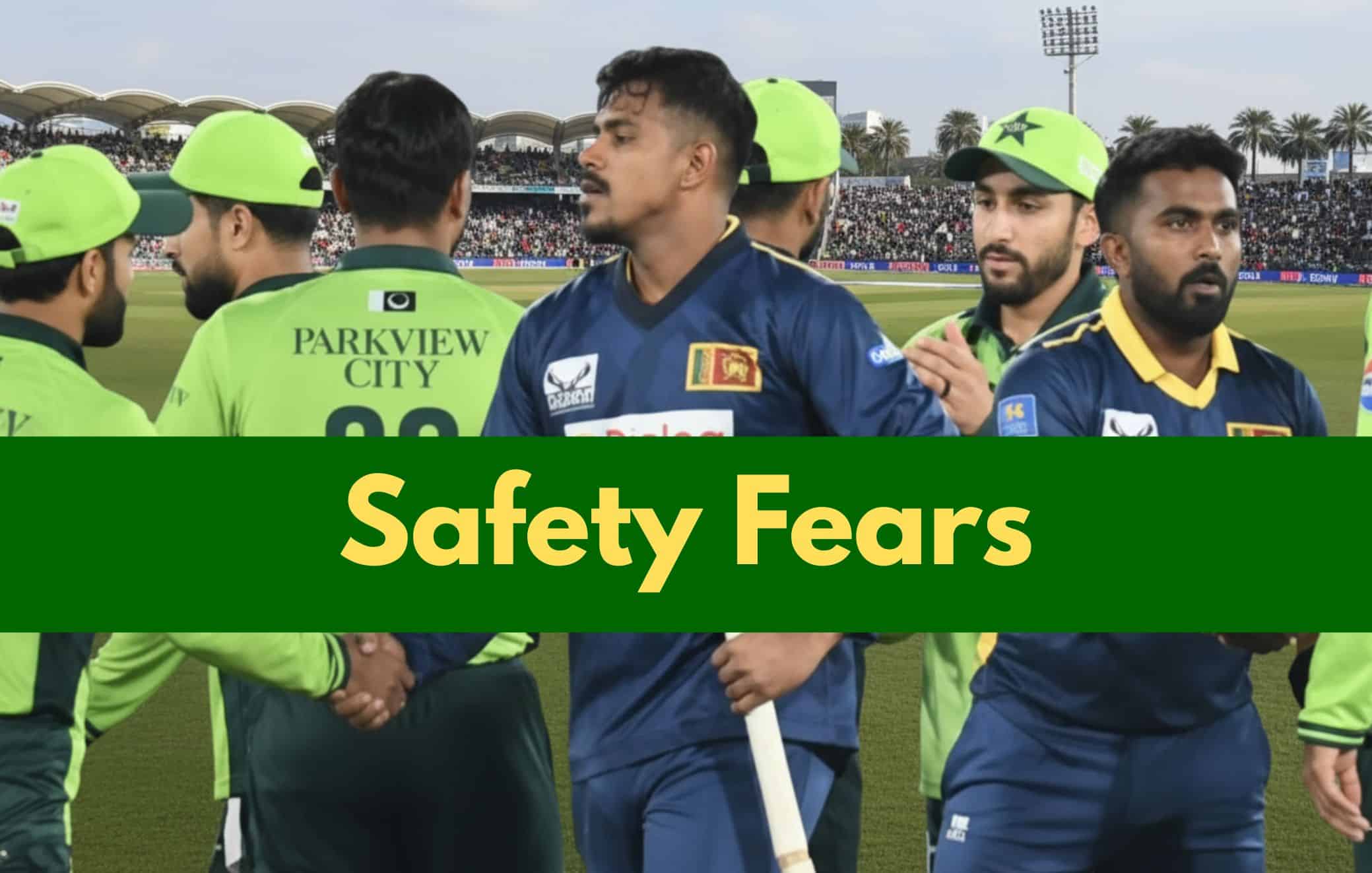 Sri Lanka cricketers Pakistan