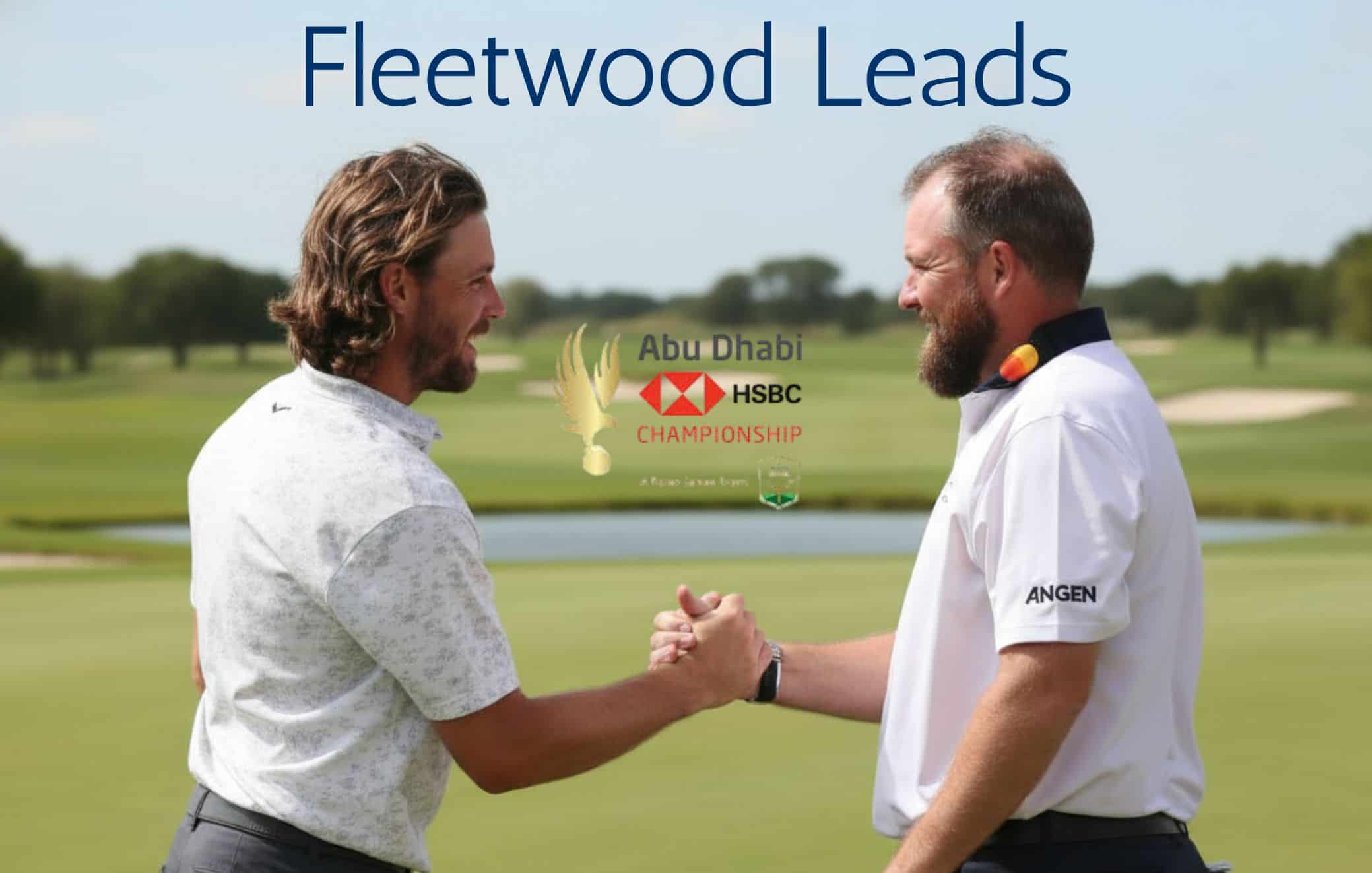 Tommy Fleetwood Abu Dhabi Championship Lead