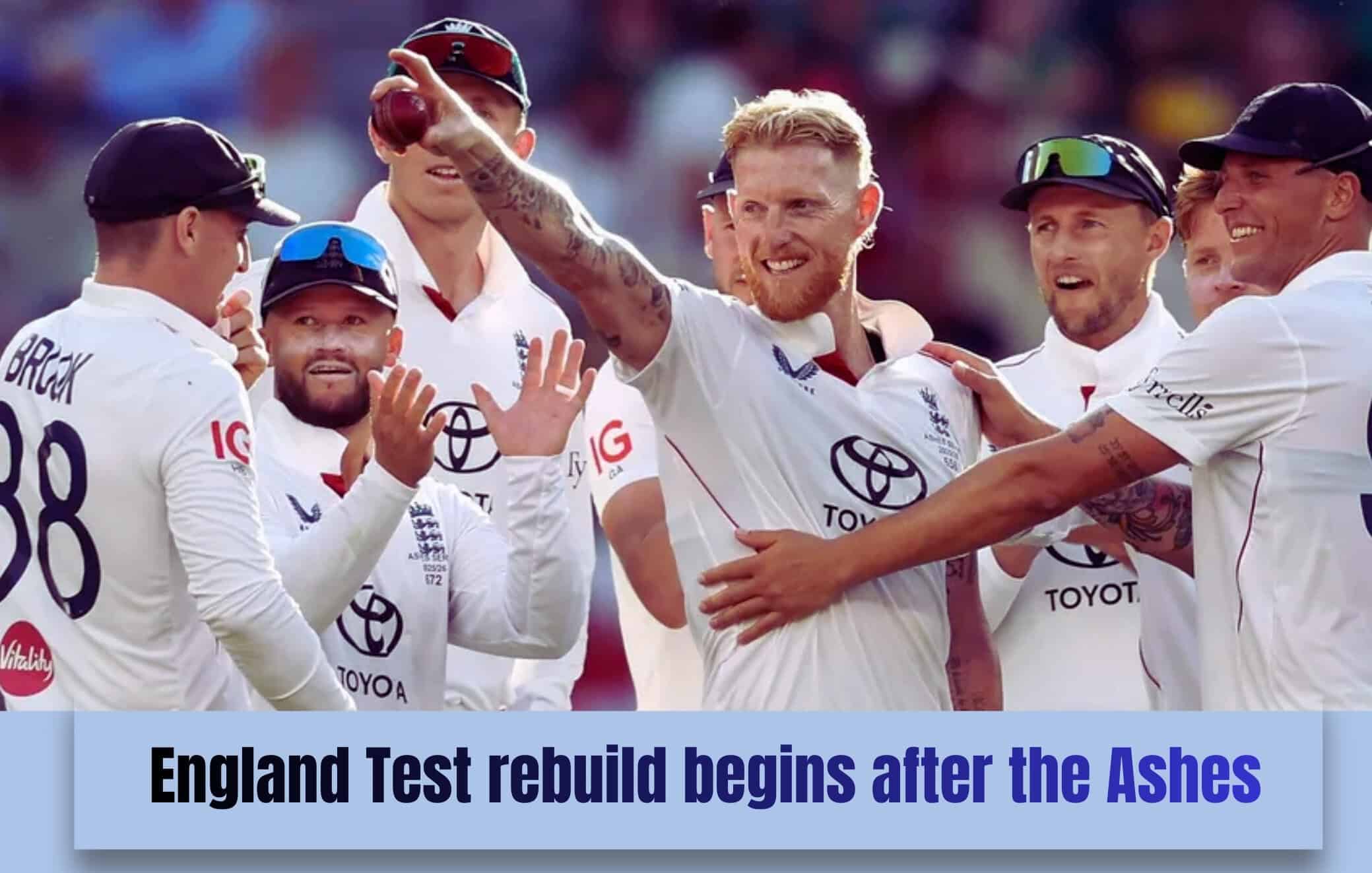 England Test Rebuild