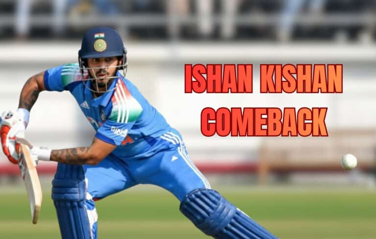 Ishan Kishan comeback