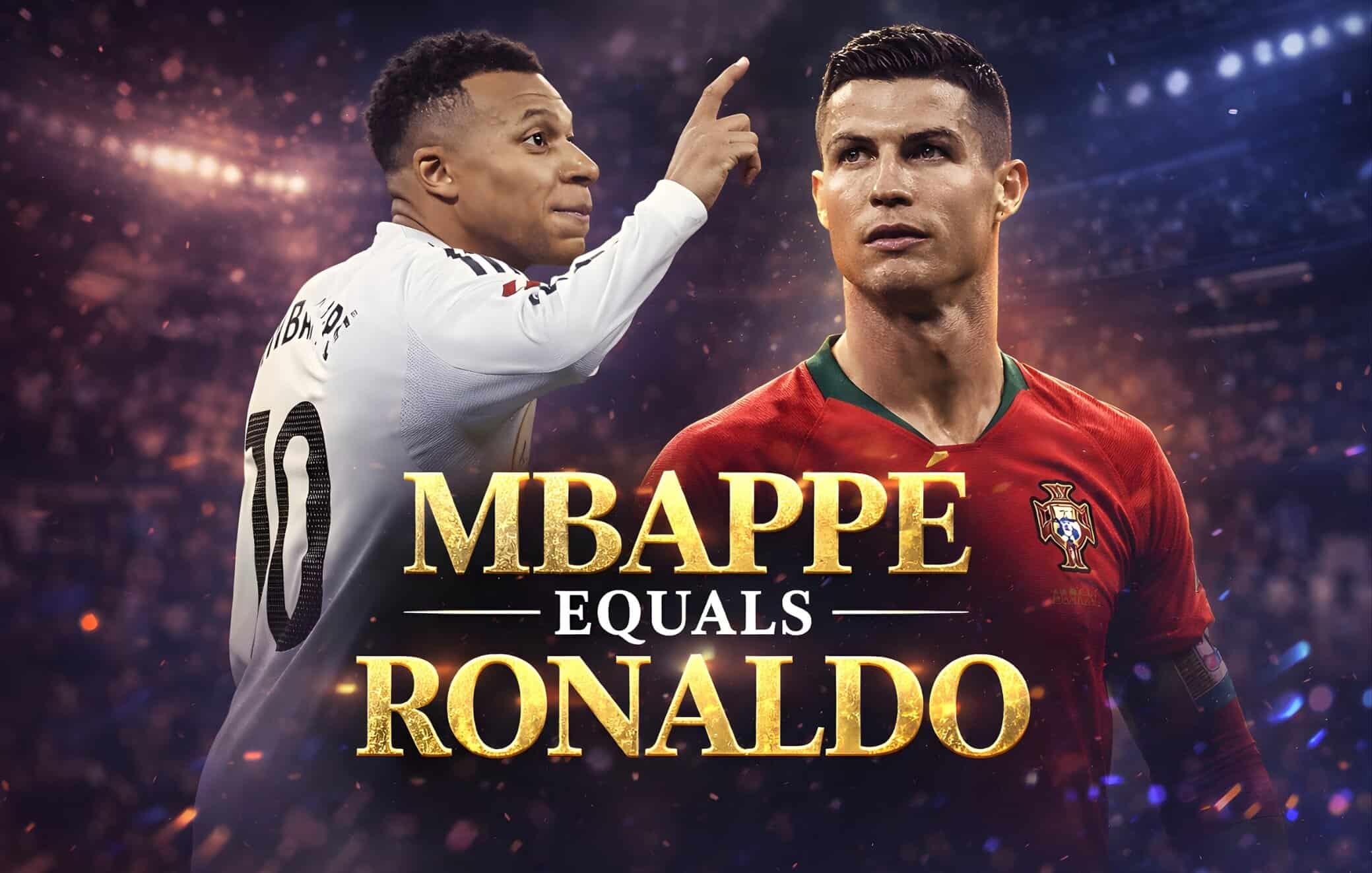 Mbappe Ronaldo record