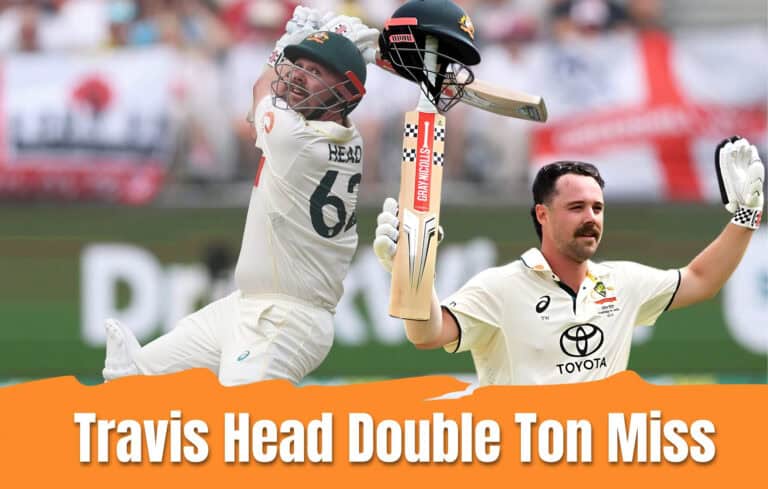 Travis Head double ton miss