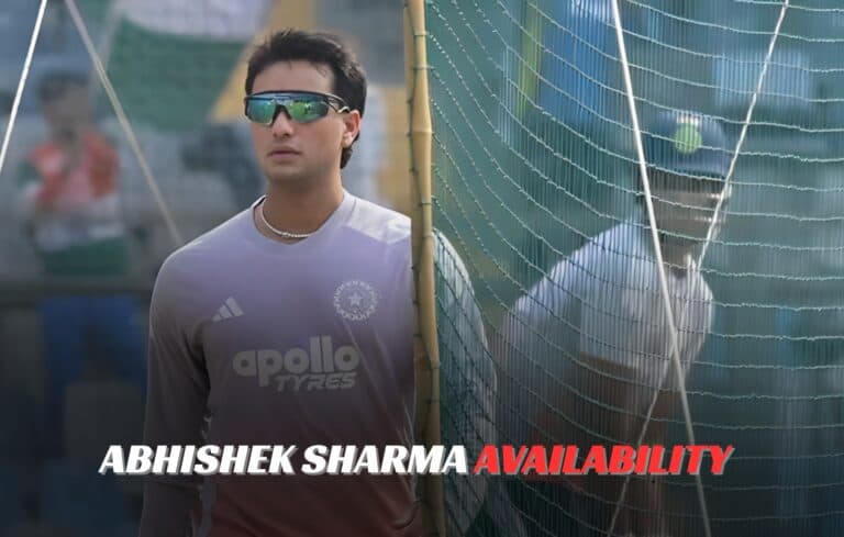 Abhishek Sharma availability