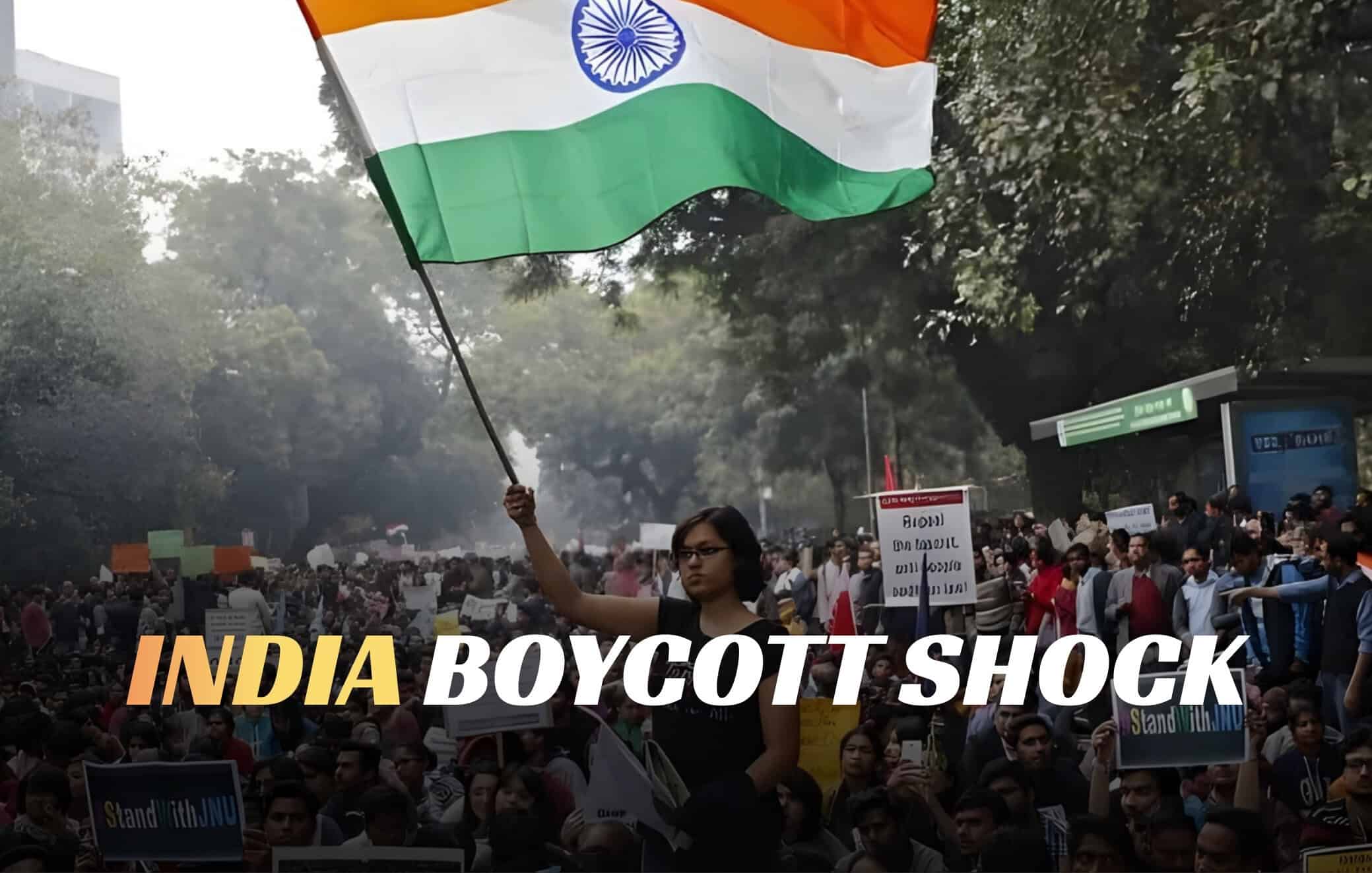 India Boycott Shock