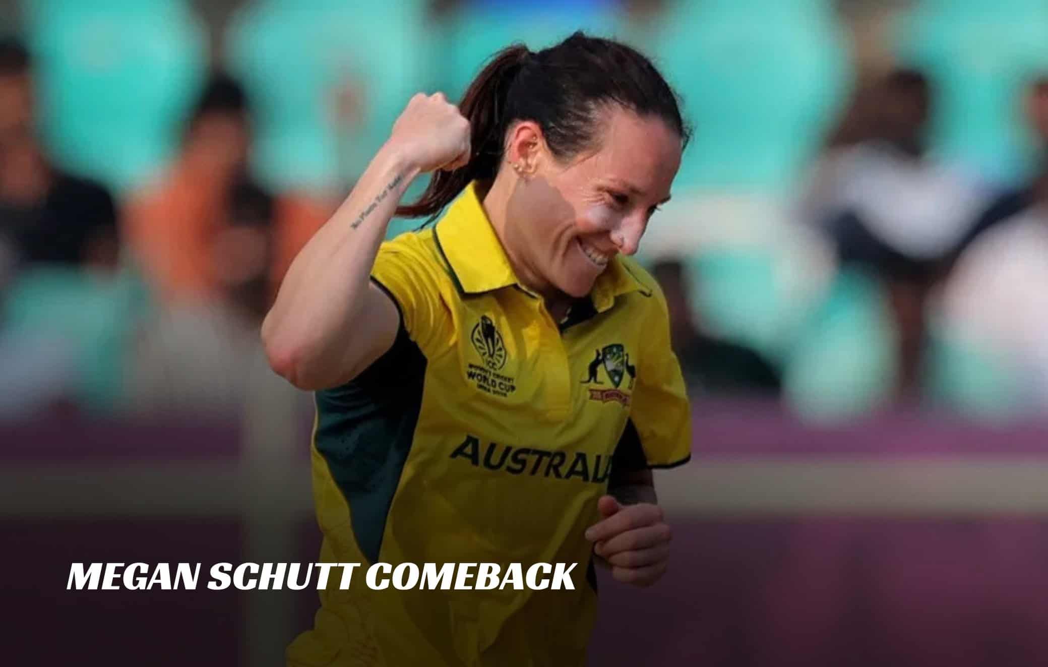 Megan Schutt comeback