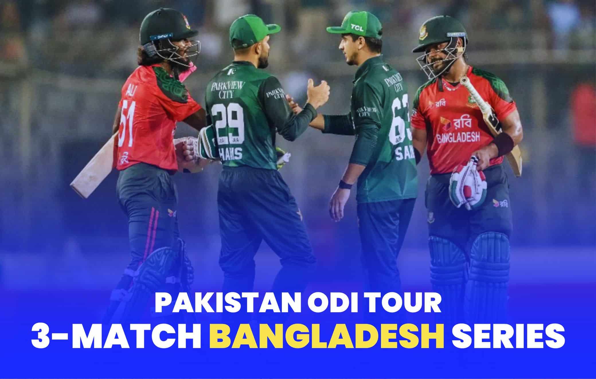Pakistan ODI Tour