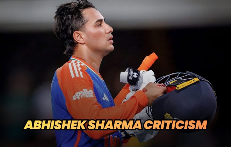 Abhishek Sharma criticism