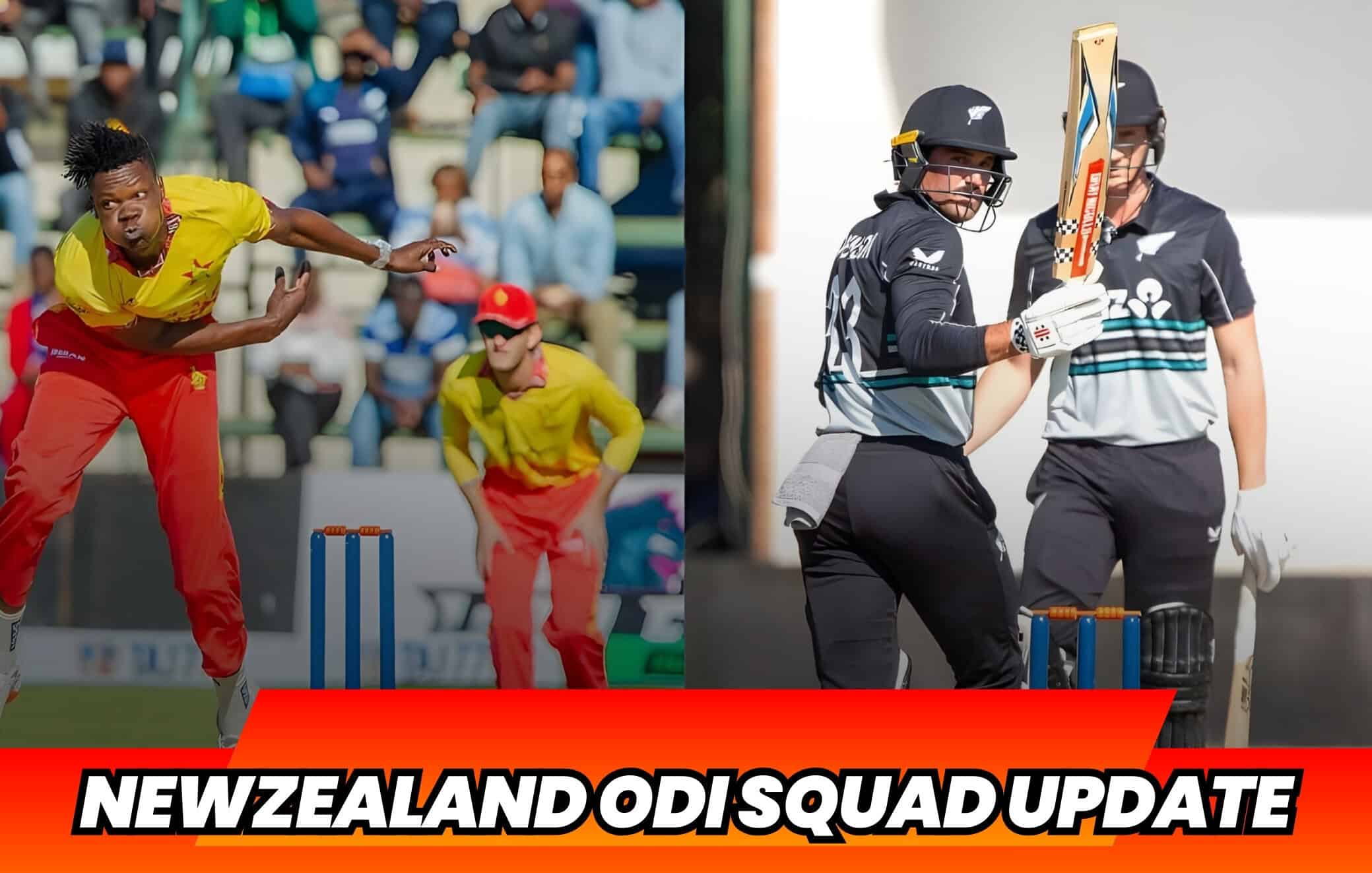 New Zealand ODI squad update